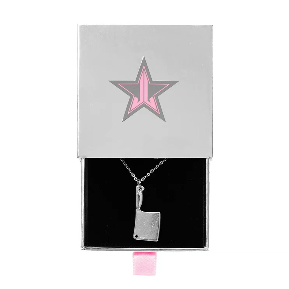 Jeffree Star ⭐️ Cleaver Necklace (Silver)